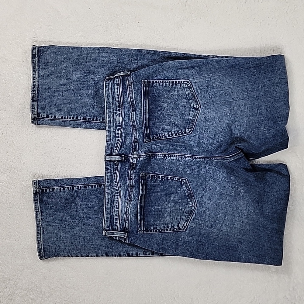 NYDJ Marilyn Straight Stretch Jeans Lift × Tuck Technology In The Color Stoney - Picture 7 of 10